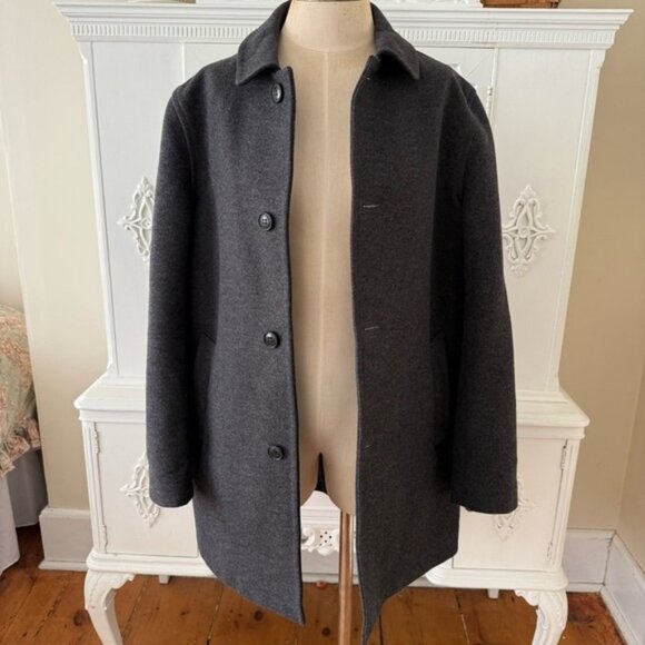 Gloverall Wool Car Coat - Picture 3 of 14
